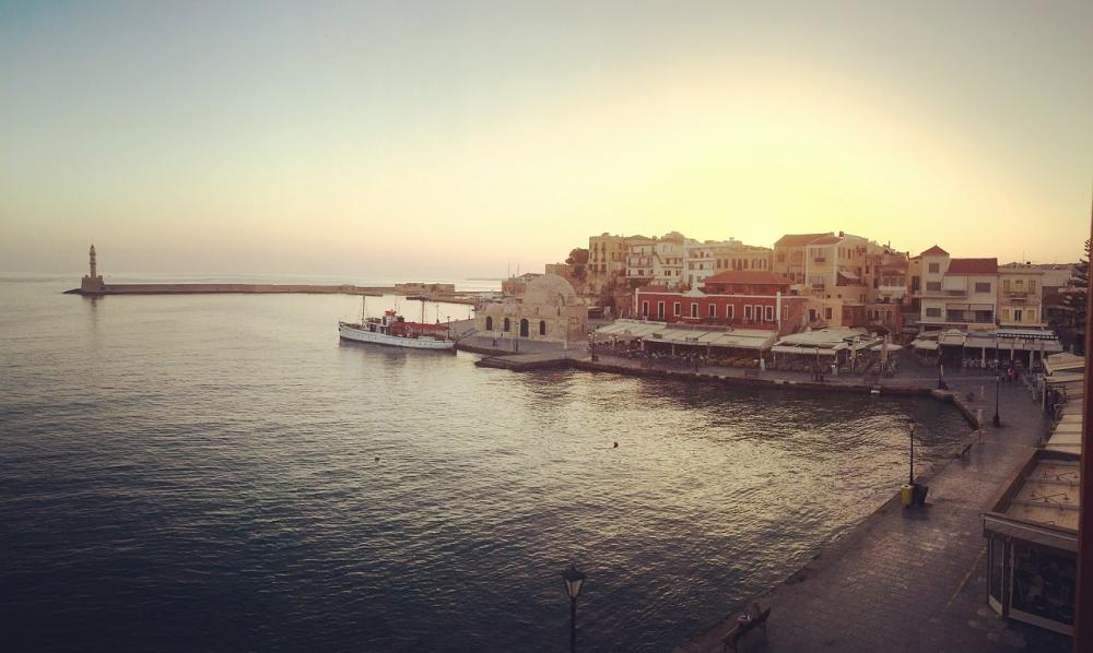 The Venetian Harbor Chania Crete