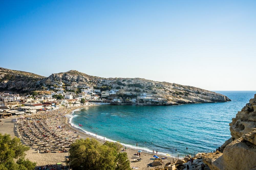 crete greece beach