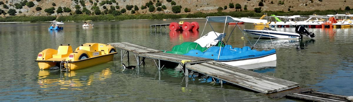 Lake Kournas Pedalo Hire - Crete Escapes