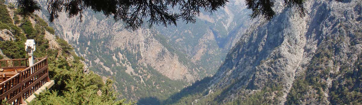 Samaria Gorge View - Crete Escapes